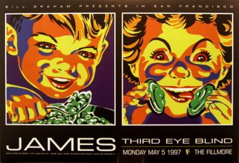 James / Third Eye Blind - The Fillmore - May 5, 1997 (Poster)
