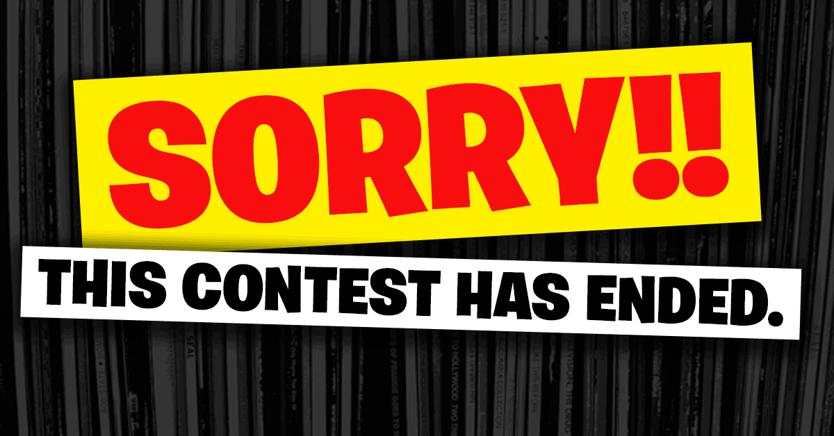 Sorry, This Contest Has Ended.