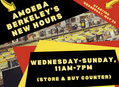 New Amoeba Berkeley Store Hours Starting May 26