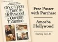 Free Poster With Purchase of Quentin Tarantino's New Book at Amoeba Hollywood