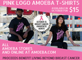 Pink Logo T-Shirts Support Breast Cancer Awareness Month in October