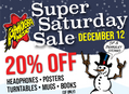 Super Saturday Sale in The Bay Area December 12