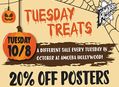 Tuesday Treats: 20% Off Posters at Amoeba Hollywood October 8