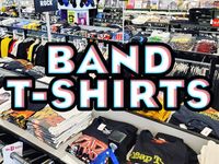 Huge Band T-Shirt Section at Amoeba Music Hollywood