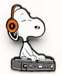 DJ Snoopy (Enamel Pin) Merch