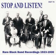 Various Artists, Stop & Listen! Rare Black Band Recordings 1923-1930 (CD)