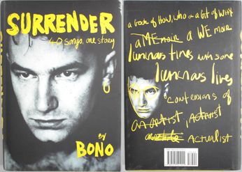 Surrender: 40 Songs, One Story - Bono (Book)