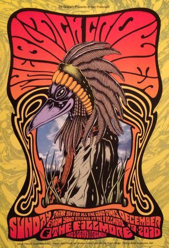 Black Crowes - The Fillmore - December 19, 2010 (Poster)