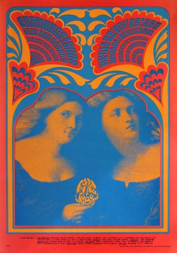 Chambers Bros - The Avalon Ballroom - April 28-29, 1967 (Poster)