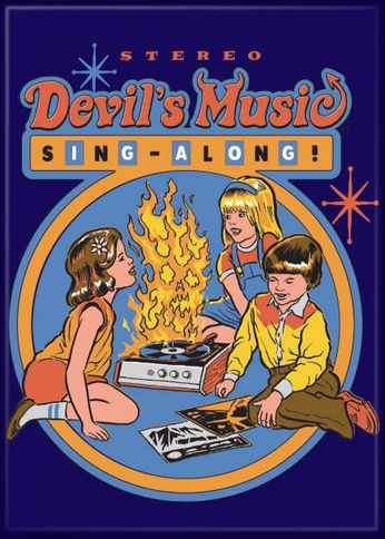 Devil's Music Sing-Along! (Magnet)