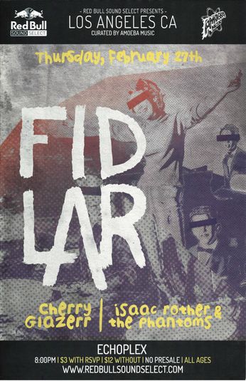 FIDLAR Live At Amoeba Hollywood - February 27th, 2014 (Poster)