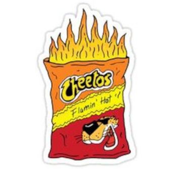 Cheetos - Flamin Hot (Sticker)