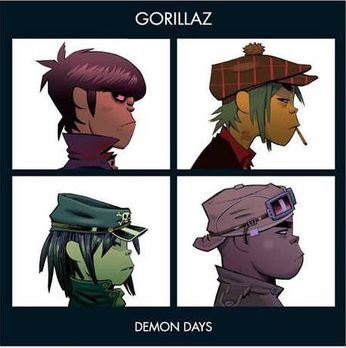 Gorillaz - Demon Days (Sticker)