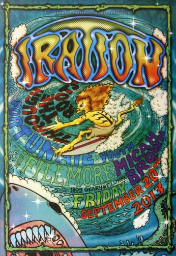 Iration - The Fillmore - September 20, 2013 (Poster)