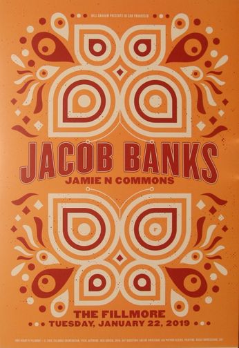 Jacob Banks - The Fillmore - January 22, 2019 (Poster)