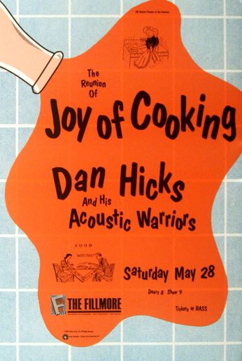 Joy Of Cooking - The Fillmore - May 28, 1988 (Poster)