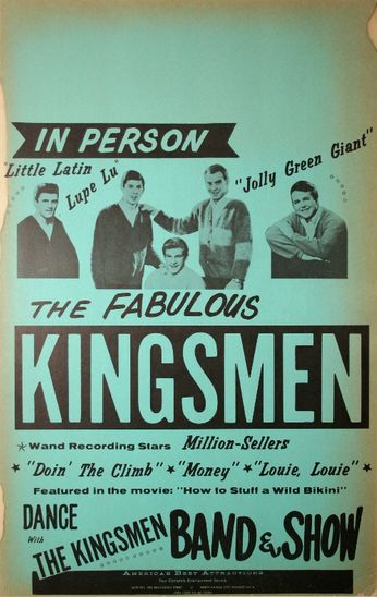 The Kingsmen - In Person (Poster)