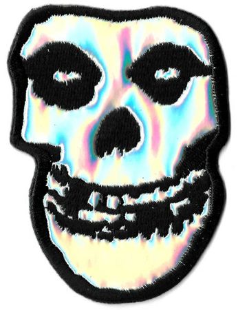 Misfits - Iridescent Ghost Skull (Patch) 