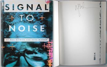 Signal To Noise - Neil Gaiman and Dave McKean [Autographed] (Book)