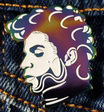 Prince In Profile (Enamel Pin)