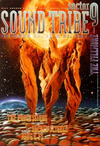 Sound Tribe Sector 9 / STS9 - The Fillmore - October 29-31, 2004 (Poster)