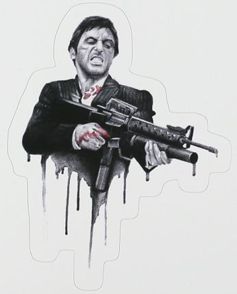 Tony Montana - Say Hello (Sticker)