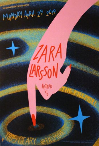 Zara Larsson - The Fillmore - April 29, 2019 (Poster)