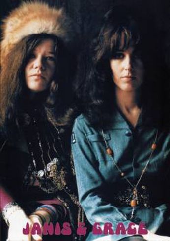 Janis Joplin & Grace Slick - Janis & Grace (Poster)