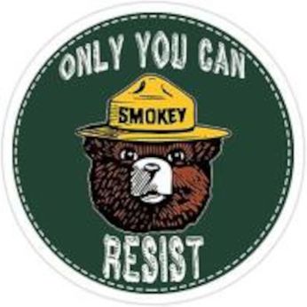 Smokey - Only You Can Resist (Sticker)