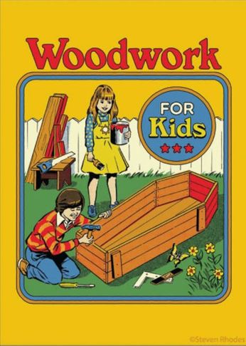 Woodwork For Kids (Magnet)