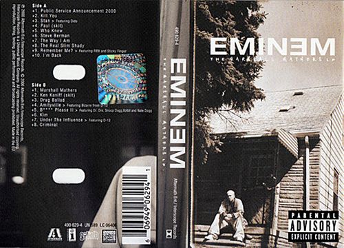 Eminem The Marshall Mathers Lp Cassette Amoeba Music