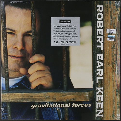 Robert Earl Keen Gravitational Forces [clear Vinyl] Vinyl Lp Amoeba Music