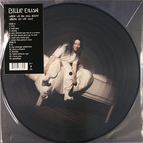 Tick Formålet længes efter Billie Eilish - When We All Fall Asleep Where Do We Go? [Picture Disc] (Vinyl  LP) - Amoeba Music