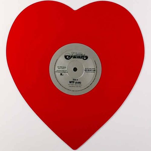 Heart - WTF [Red Vinyl Heart Shaped Disc] (Vinyl 10