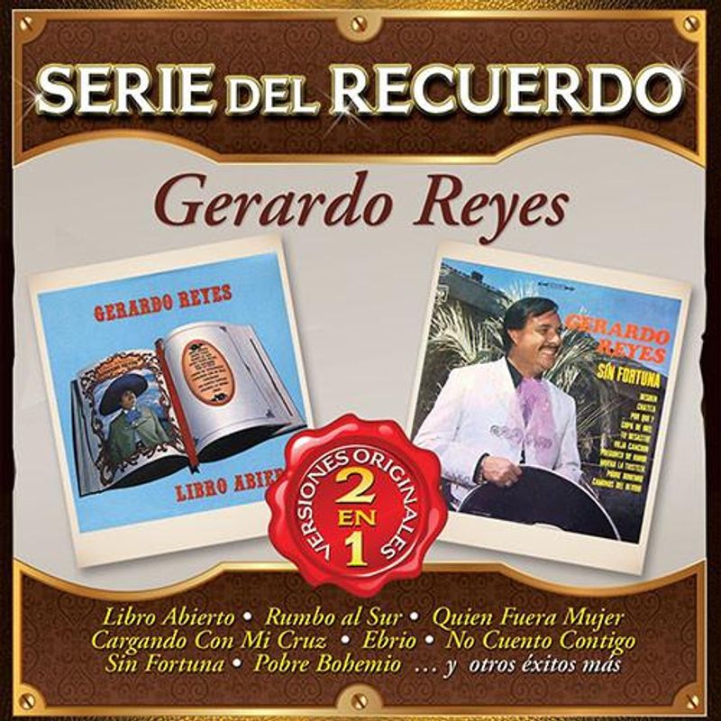 Gerardo Reyes Serie Del Recuerdo Cd Amoeba Music