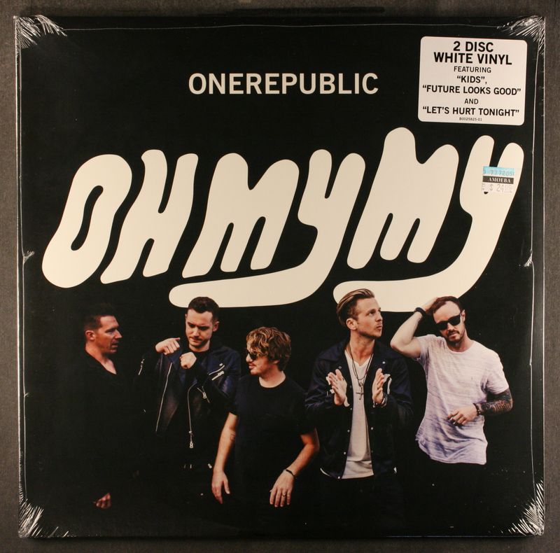 Top Onerepublic oh my my white vinyl record