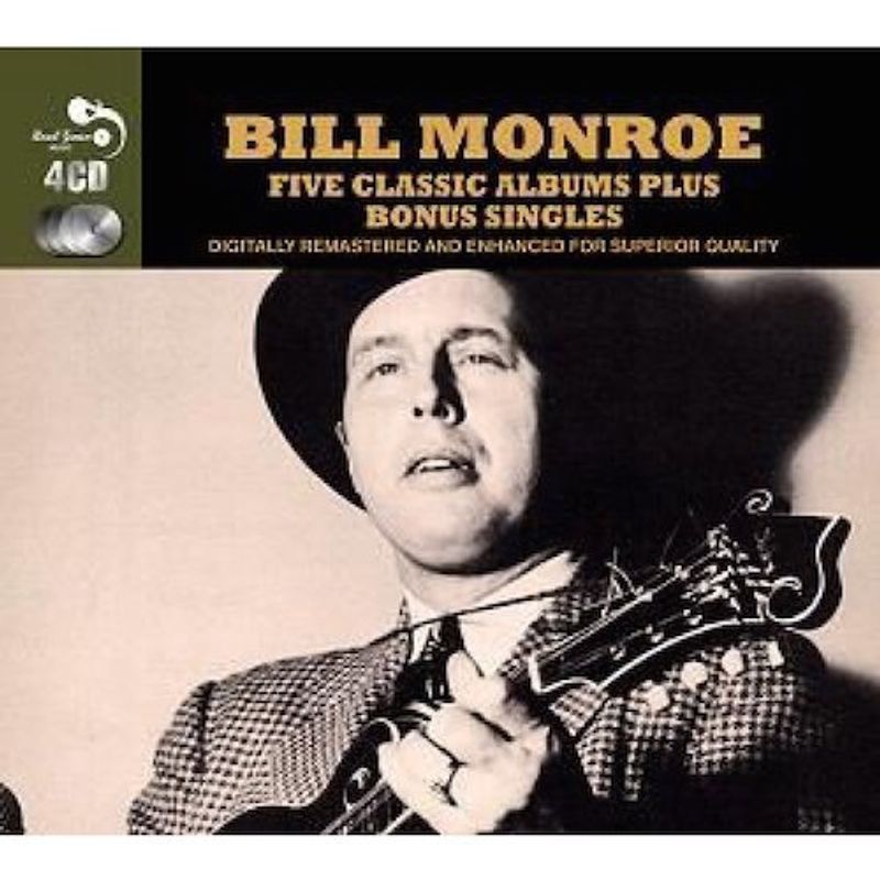 Bill Monroe - Five Classic Albums Plus Bonus Singles (CD) - Amoeba