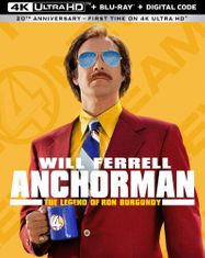 Anchorman: The Legend Of Ron Burgundy (4K UHD)