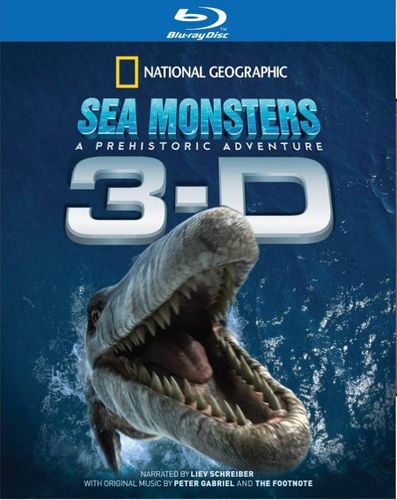 National Geographic Sea Monsters 3d Blu Ray Amoeba Music