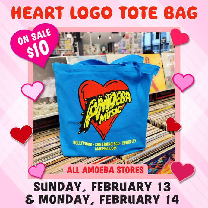 Heart Logo Tote Bag On Sale at Our Stores February 13-14