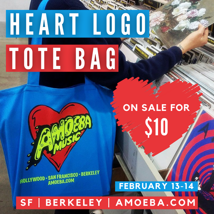 Heart Logo Tote Bag Sale Online and At Our Bay Area Stores