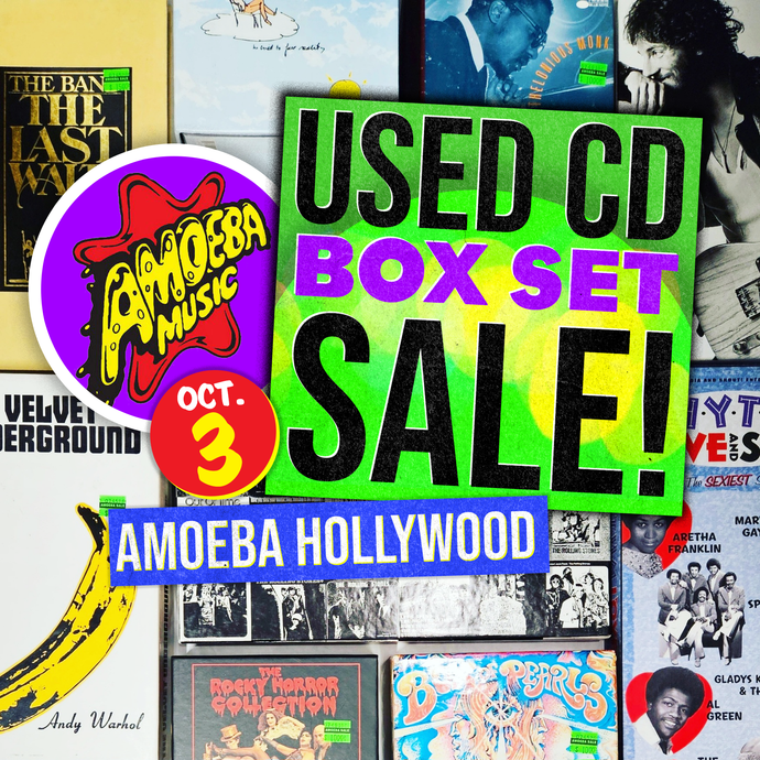 Used CD Box Set Sale at Amoeba Hollywood Thursday, October 3rd