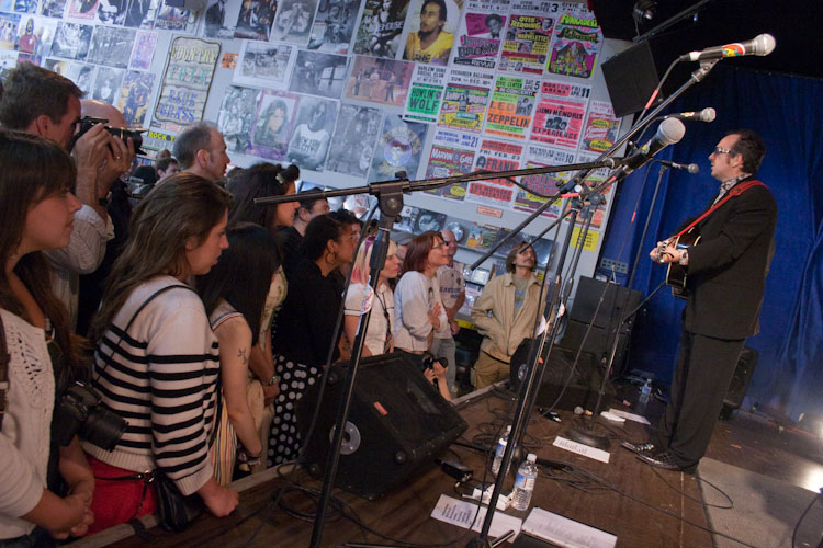 Elvis Costello at Amoeba SF