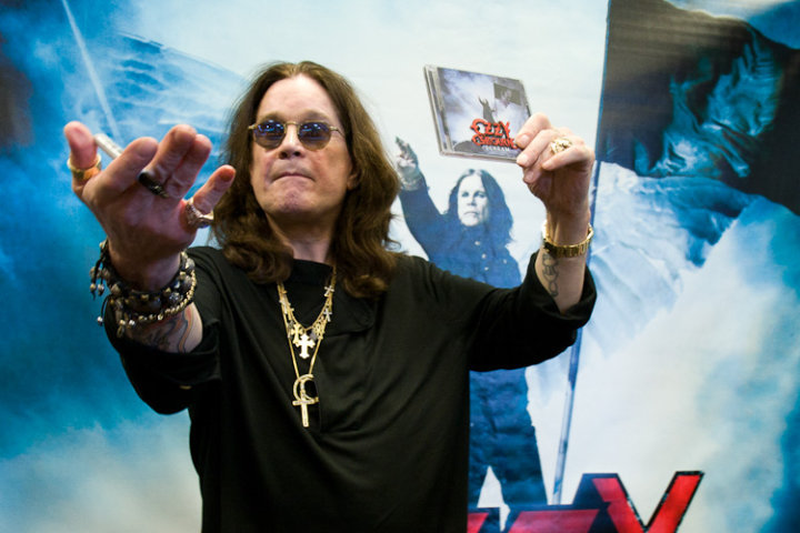 Ozzy at Amoeba